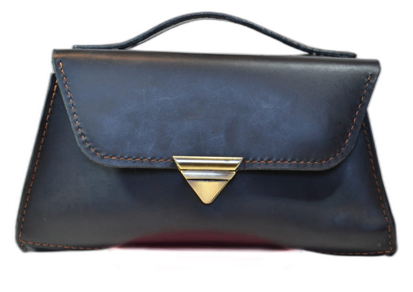 ტყავის საშუალო ზომის ჩანთა, მოდელი LB12